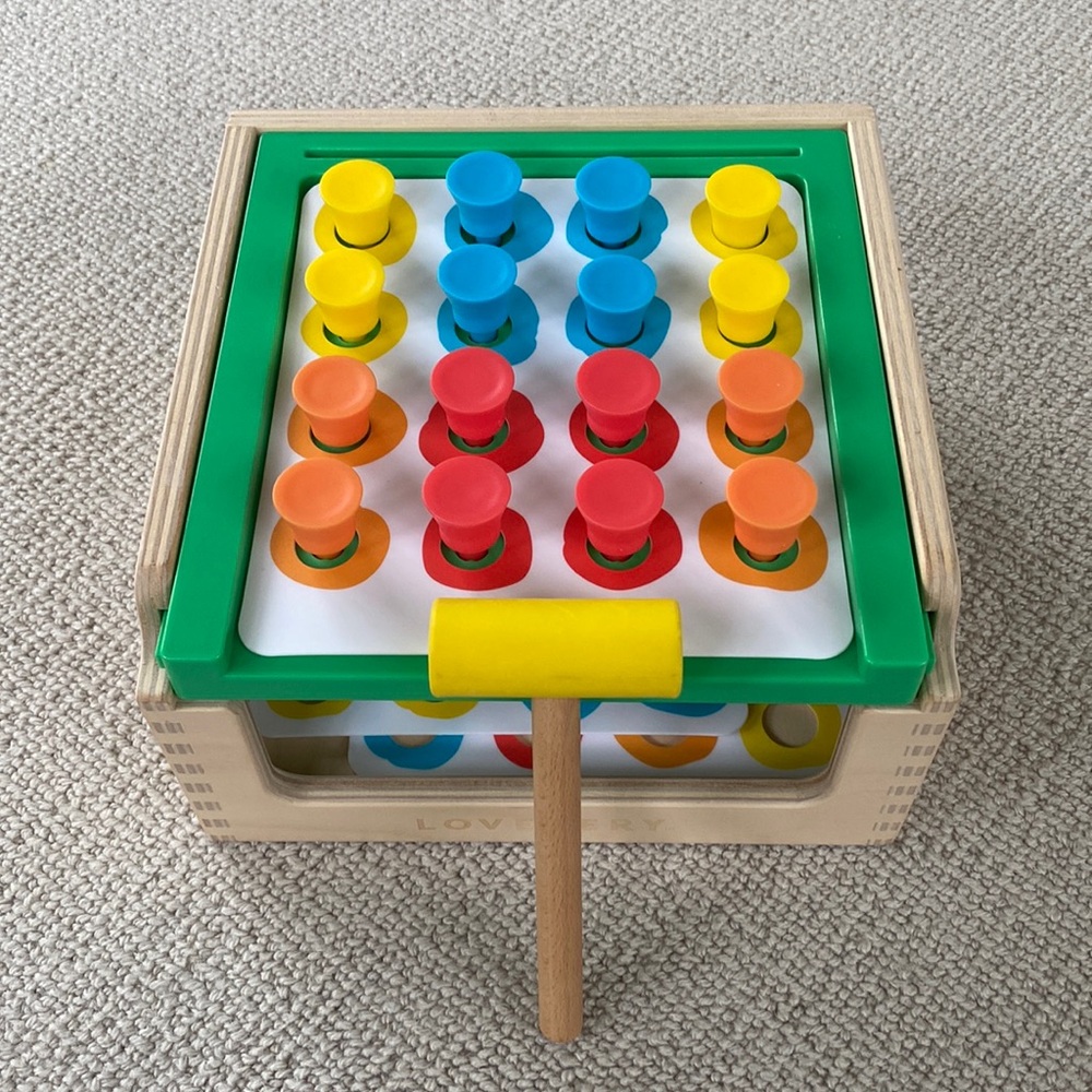 Lovevery Match & Tap Hammer Box